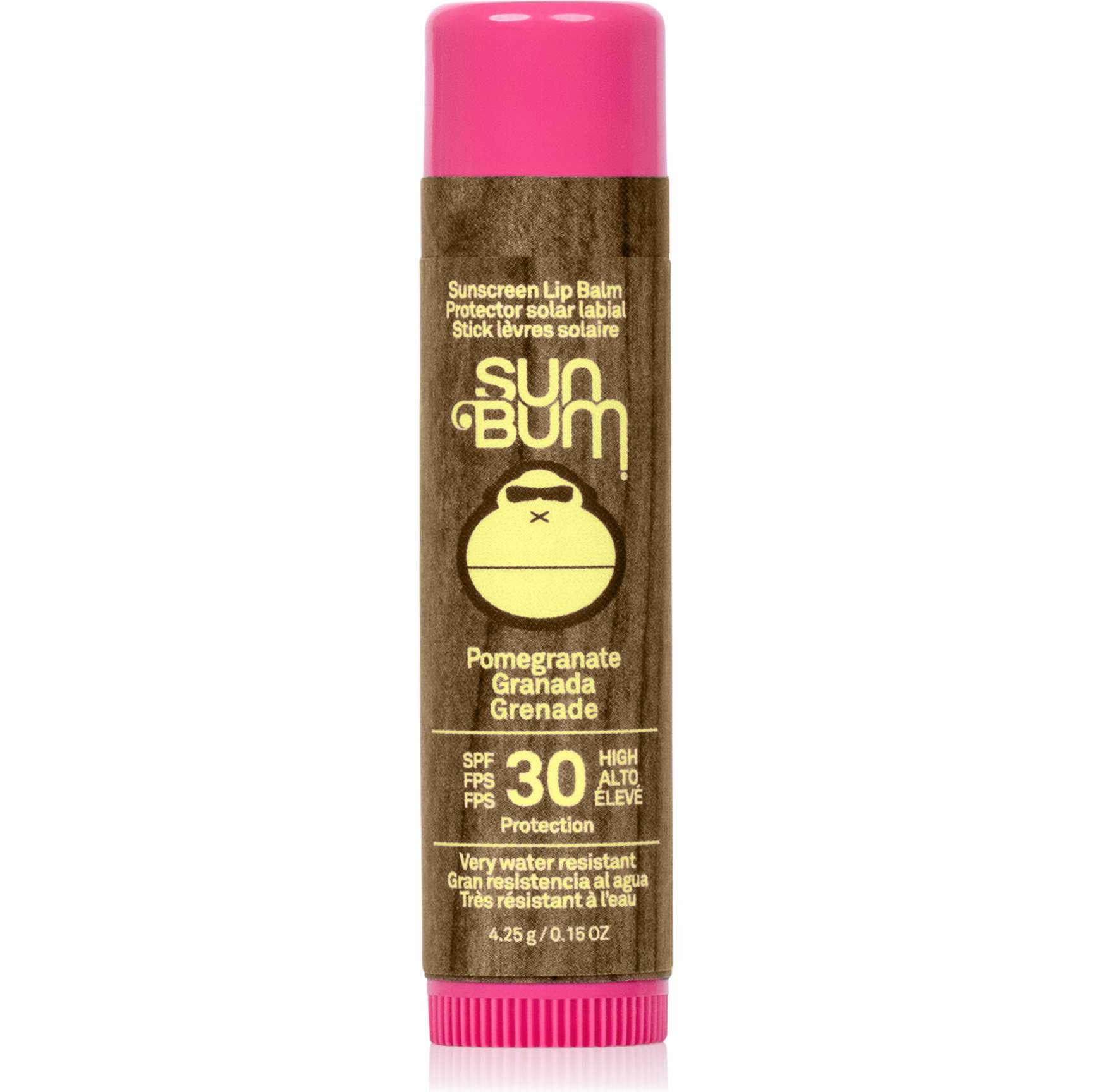 2026 Sun Bum Original 30 SPF Sunscreen CocoBalm Lip Balm 4.25g SB338796 - Pomegranate